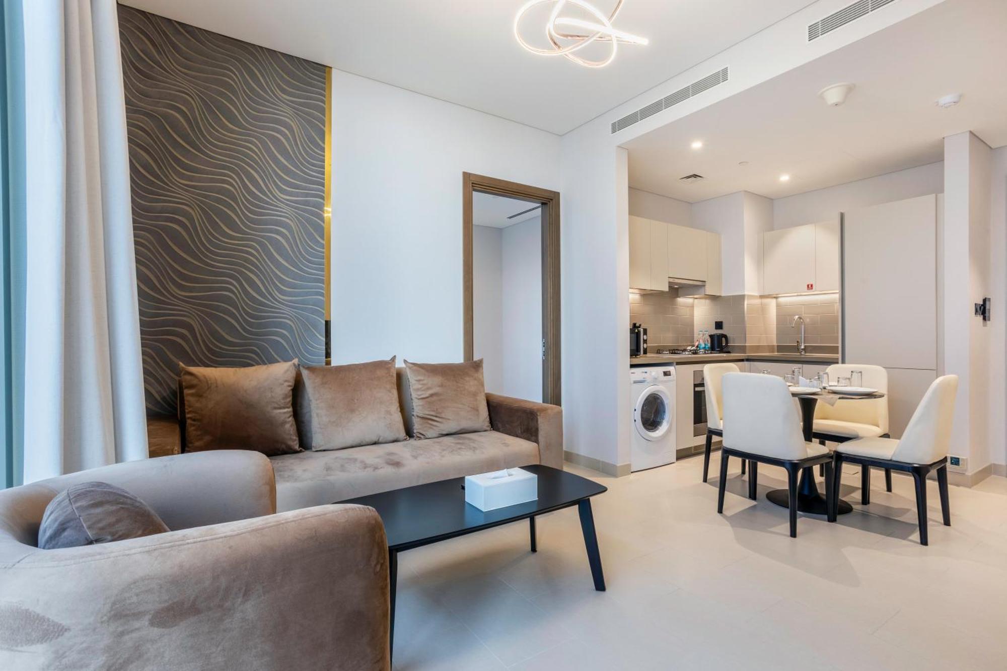 Stay By Latinem Luxury 1Br Plus Study Holiday Home Cv A2712 Near Downtown Dubai Bagian luar foto